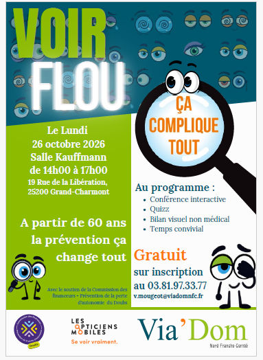 Activités seniors en Pays de Montbéliard : le programme de l'automne 2026